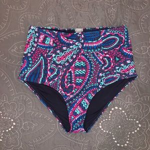 Aerie Hi-Rise Swim Bottoms - Medium